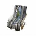 thumbnail image 4 of Beach Soft Flannel Fleece Throw Blanket, Ocean Sea View from Summer Season Italian Design in Garden Image, Cozy Plush for Indoor and Outdoor Use, 50" x 70", Pale Blue White, by Ambesonne, 4 of 6
