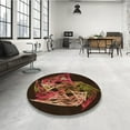 thumbnail image 3 of Ahgly Company Indoor Rectangle Patterned Saddle Brown Area Rugs, 6' x 9', 3 of 6