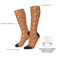 thumbnail image 5 of Picia Women Crew Soft Moisture-wicking Socks Halloween Mummy Pattern Design Cotton Socks, One Size fit All, 5 of 9