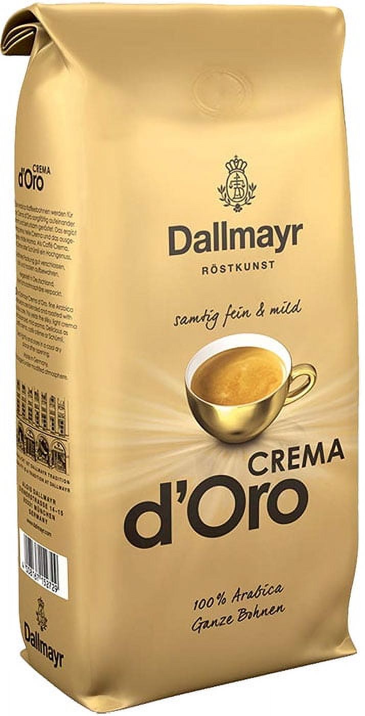 Dallmayr Crema D'Oro 100% Arabica Whole Bean Coffee 2.2lb