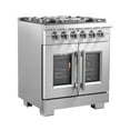 thumbnail image 2 of FORNO Capriasca 30" Freestanding French Door Gas Range, 2 of 8