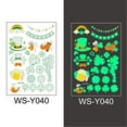 thumbnail image 1 of Kbndieu St Patricks Day Decorations St. Patrick's Day Sticker Luminous Fluorescent Colourful Irish Festival, 1 of 1