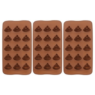 2pcs Prank Ice Cube Trays,diy Chocolate Molds Silicone,novelty Funny Cake Candy  Molds For Making Ice, Jelly, Chocolate