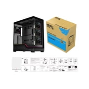 DIYPC IDX5BKARGB ATX Gaming Case