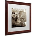 thumbnail image 2 of Trademark Fine Art "Tuscany Caffe I" Canvas Art by Alan Blaustein, White Matte, Wood Frame, 2 of 4