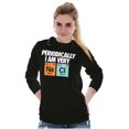 thumbnail image 4 of Funny Salty Chemistry Science Joke Plus Size Long Sleeve Graphic Tee Shirt Brisco Brands 2X, 4 of 5