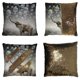 thumbnail image 1 of ABPHQTO Lindo Animal Elefante Reversible Sirena Lentejuelas Funda de Almohada Decoración del Hogar Funda de Cojín 40x40 cm ABPHQTO FishPillow-QQ-84-16x16, 1 of 2