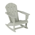 thumbnail image 5 of WestinTrends Malibu 2 Piece Outdoor Rocking Chair Set, All Weather Poly Lumber Porch Patio Adirondack Rocking Chair with Side Table, Sand, 5 of 11