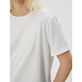 thumbnail image 5 of Modal Mix Short Sleeve Crew Neck Basic T-Shirt, 5 of 6