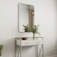 thumbnail image 3 of Design House Isla Rounded Corner Wall Mirror with Silver Frame, 30 inch by 20-inch, 3 of 17