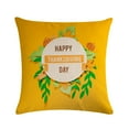 thumbnail image 1 of Up to 65% Off SMihono Thanksgiving wreath Pattern Cushion Cover Throw Pillow Case Sofa Bed Home Decor, 1 of 7