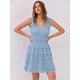thumbnail image 2 of Vestido ANRABESS de verano, minivestido de punto sin mangas, azul y viscosa, 2 of 7