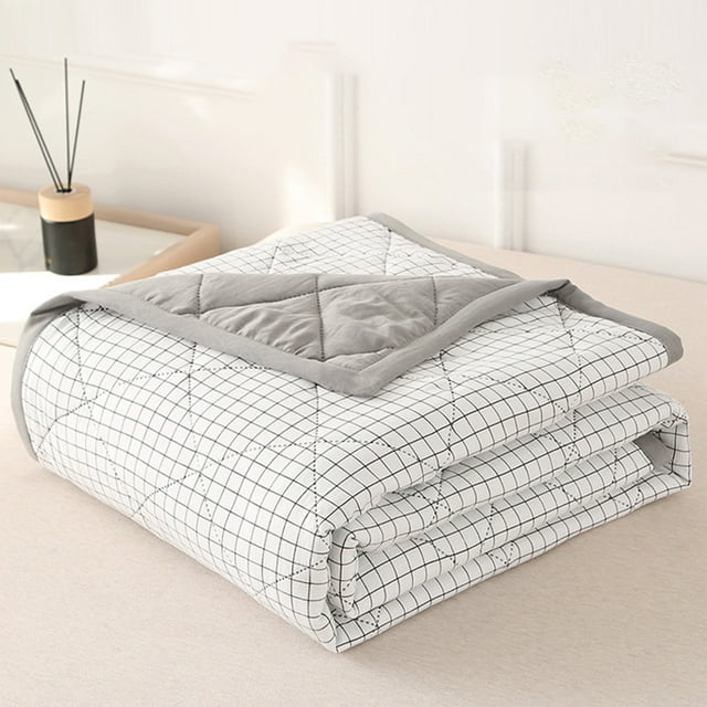 PEONAVET Couverture Rafraîchissante, Agréable pour Dormir Nu, Couette Lavée Réfrigérée, Couette d'Été Mince