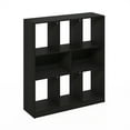 thumbnail image 2 of Furinno Daly 8-Cube Horizontal Bookcase, Bookshelf, Storage Organizer, 35 Width, Espresso, 2 of 6