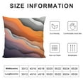 thumbnail image 5 of GOSMITH Brown and Grey Black Boho Throw Pillow Covers Summer Fall Autumn Burnt Orange Gray Outdoor Abstract Art Pillows Cover Mid Century Modern Decorative Pillow Case for Couch Bed Sofa Decor, 5 of 5