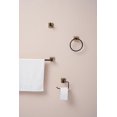 thumbnail image 2 of 4 pcs Bathroom Accessory Set Robe Hook Toilet Paper Holder Towel Ring Towel Bars, 2 of 5