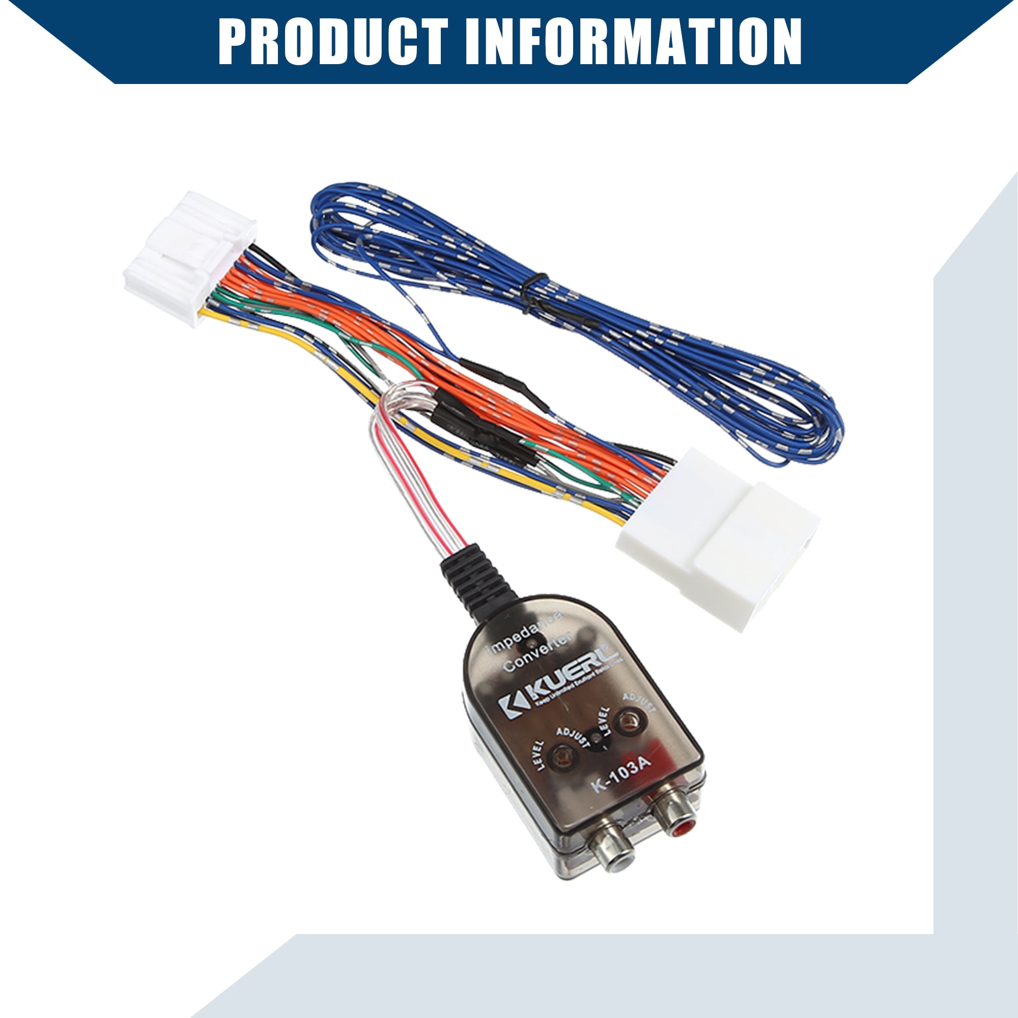 Unique Bargains Radio Add a Subwoofer Amplifier Harness for Nissan and for Subaru Models