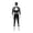 Black, variant on Red Ranger Costume Superhero Cosplay Warrior Jumpsuit Full Body Spandex Bodysuit Halloween Dress Up Party Outfit for Adults Men Power Ninja Ranger Battle Suit
