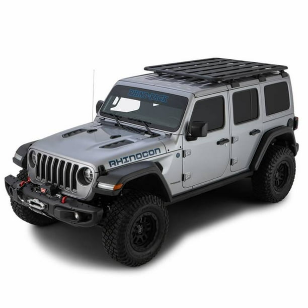 Rhino Rack 2018-2020 Jeep Wrangler JL 4dr SUV Hard Top Pioneer Platform ...