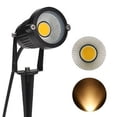 thumbnail image 5 of 4 piezas de iluminación exterior COB de 5 W, 220 V, IP65, resistente al agua, foco LED ajustable, lámpara de jardín, iluminación para caminos, plantas, balcones, terrazas, hoteles, césped, luz LED, 5 of 5