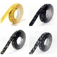 thumbnail image 4 of Self Adhesive Baseboard Corner Line Stickers Wallpaper Border Skirting Line Wall Sticker Trim 3D PVC Wall Lines Home Decor(Black&Gold), 4 of 7