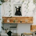 thumbnail image 4 of 1pc Charming Black Bear with White Hat 8x12" Iron Sign - Rustic Antique Finish, Easy to Hang, Perfect for Home Decor in Kitchen, Dining Room, Bedroom, Garden, Bathroom, Garage, Office, Bakery, 4 of 8