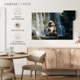 thumbnail image 5 of Elephant Stock Elephant Bath Time Wall Art - Horizontal Canvas Wall Art - Living Room Wall Decor - Animal Canvas - Gray And Blue Decor - 12" x 8", 5 of 8