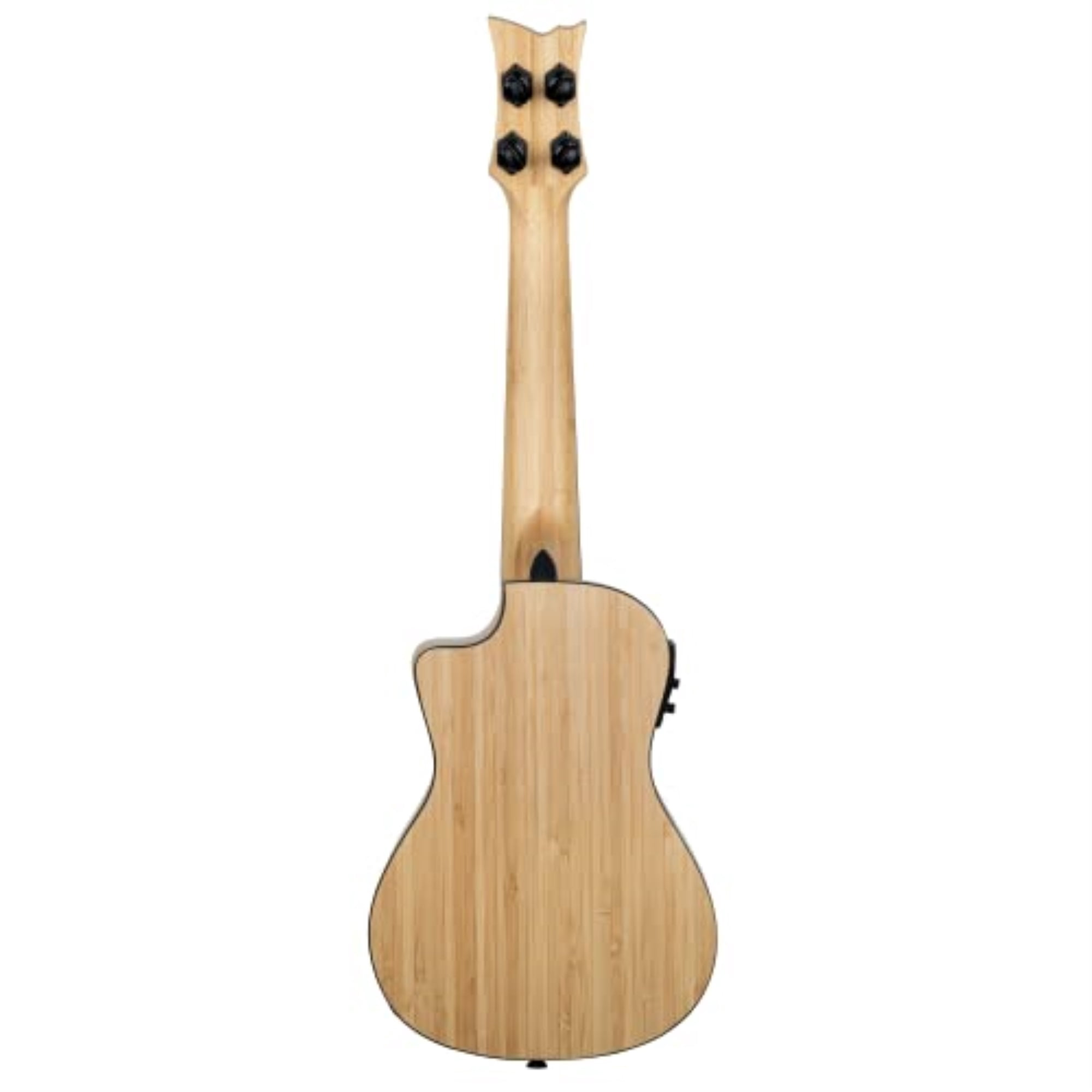 Bamboo Series All Solid Concert Acoustic-Electric Ukulele with Bag