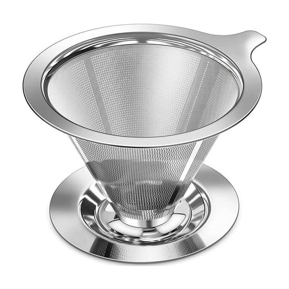 Pour Over Coffee Dripper, Slow Drip Filter, Maker for 1-2Cups Brew