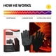 thumbnail image 5 of Guantes de compresión con calor infrarrojo lejano para artritis, una manopla, 5 of 5