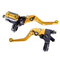 thumbnail image 1 of Motorcycle Front Brake Clutch Master Cylinder Lever Reservoir Adjustable, 1 of 8