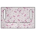 thumbnail image 2 of XYZCANDO Pink Golf Bow 2-Seat Golf Cart Seat Cover - Terry Cloth Non-Slip with 4 Pockets, Universal Fit for EZGO Club Car, 2 of 8