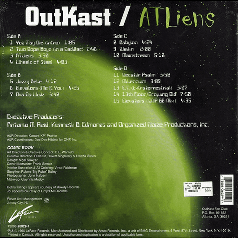 Outkast - Atliens - Music & Performance - Vinyl - Walmart.com