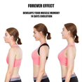 thumbnail image 3 of nipocaio Correcteur de Posture Support du Dos et Correction de Posture du Dos Corset Respirable Réglable, XL, 3 of 5
