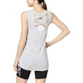 thumbnail image 2 of Gaiam Womens Willa Criss-Cross Back Fitness Tank Top, 2 of 2