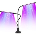 thumbnail image 1 of Plant Lighting, Plant LED Table Lamp, Growth Light Growth Light, 2 Clip Lights 40W, Black (USB, No Adapter), 1 of 5