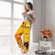 thumbnail image 5 of Balery Happy Halloween1 Pantalones de pijama para mujer, pijamas ultraligeros, pantalones de estar por casa-XX-Large, 5 of 6
