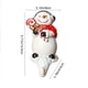 thumbnail image 3 of Christmas Snowman Hooks Decorative Resin Snowman Mini Ornament Gift Christmas Gift Boxes, 3 of 7