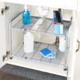 thumbnail image 1 of 2-Tier Adjustable Cabinet Organizer, 1 of 4