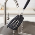 thumbnail image 5 of Unique Bargains Spatula Set with Rubber Tips for Non-Stick Cooking Black 13.6x3.7 inch, 5 of 5