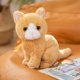 thumbnail image 3 of 26cm Simulation Grey White Black Cat Plush Toy Cartoon Sitting Lifelike Kitten Animal Cats Artificial Touch Doll Gift for Kids, 3 of 5