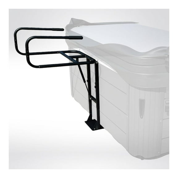 DyGTyX Cradle Cover Lift Undermount Cover Removal System for Hot Tub and Spa Black