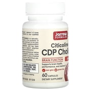 Jarrow Formulas CDP Choline , Supports Brain Function, 250 mg, 60 Caps