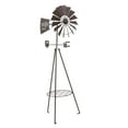 thumbnail image 3 of Floor Windmill Plants Stand Rack, Multifunctional Excellent Welding Technology Garden Windmill Potting Rack Dual Use  For Courtyard, 3 of 8