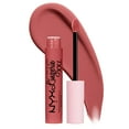 thumbnail image 3 of NYX Professional Makeup Lip Lingerie XXL Smooth Matte Liquid Lipstick, 16hr Longwear, XXPose Me, 0.13 fl. oz., 3 of 10