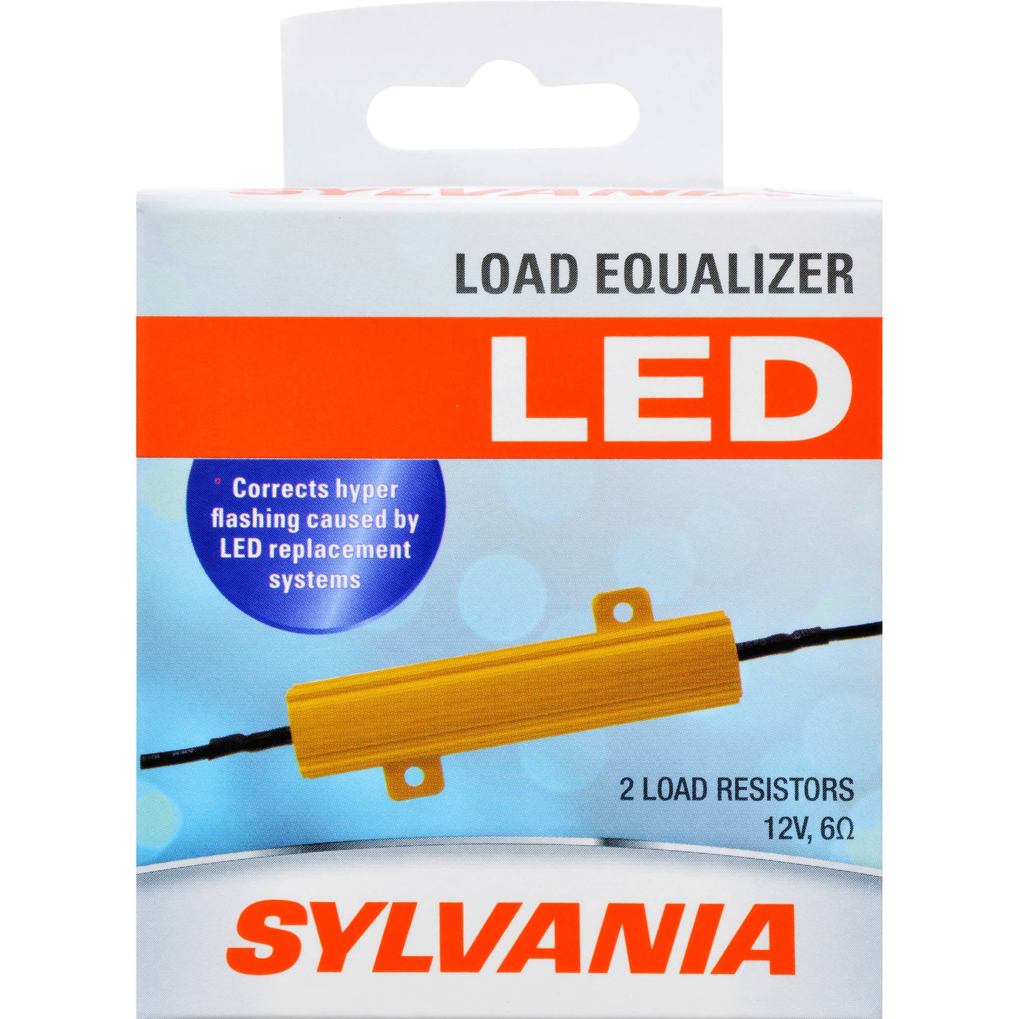 Sylvania 2 Piece LED Load Resistor Hyperflash Solution, 33312