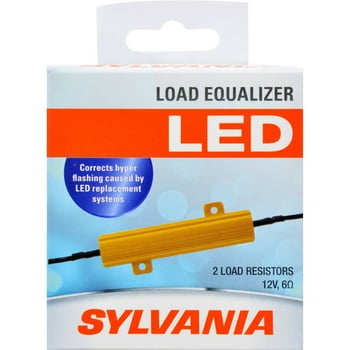 Sylvania 2 Piece LED Load Resistor Hyperflash Solution, 33312