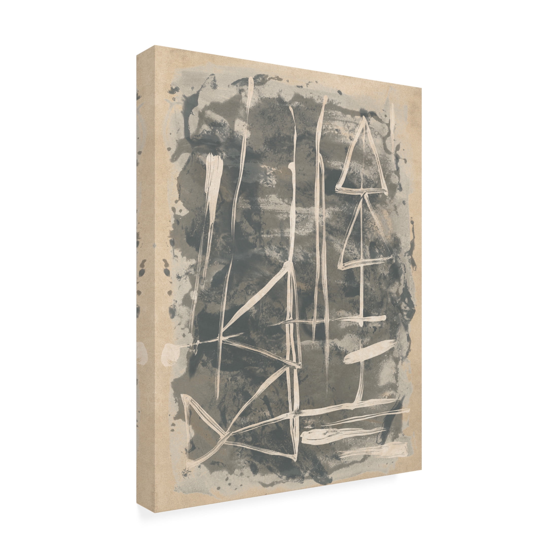 Trademark Fine Art June Erica Vess  Mapa Linea I Canvas Wall Art