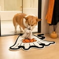 thumbnail image 5 of Yhmxh Halloween Bathroom Rugs, Halloween Ghost Shaped Bath Mats, Farmhouse Non-Slip Area Rug, Fluffy Absorbent Ghost Doormat for Bathroom Halloween Decorations 15.7x23.6 Inches, 5 of 6