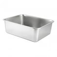 thumbnail image 3 of Stainless Rabbit Versatile Smooth Surface Kitten Toilet 45x35x10cm, 3 of 8